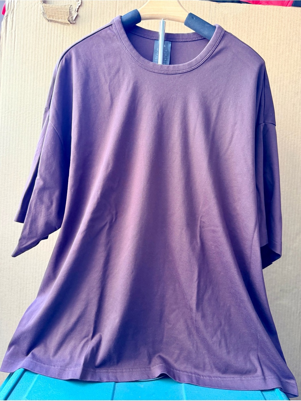 adidas Maroon Crewneck Tee
